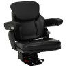 Siège de tracteur avec suspension Noir 60 x 58 x 72 cm 643377643377