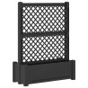 Grand pot avec trellis Anthracite 99,5 x 43 x 133,5 PP 643392643392
