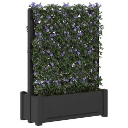 Grand pot avec trellis Anthracite 99,5 x 43 x 133,5 PP 643392643392