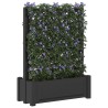 Grand pot avec trellis Anthracite 99,5 x 43 x 133,5 PP 643392643392