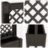 Grand pot avec trellis Anthracite 99,5 x 43 x 133,5 PP 643392643392