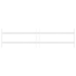 Grille de sécurité pour fenêtres avec 2 barres transversales 643394643394