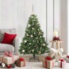 Sapin de Noël artificiel avec 150 LED Vert 150 cm PE et PVC 643399643399