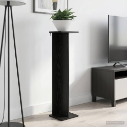 Support de Plante Chêne Noir 25 x 25,5 x 100,5 cm 643408643408