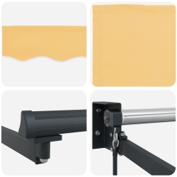 Store rétractable manuel avec LEDs Sable 643413643413