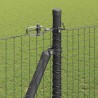 Clôture en fil soudé avec base en béton 10 x 1,5 m Gris Maille 643414643414