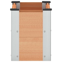 Jardinière surélevée Marron 50 x 30 x 36 cm 643417643417
