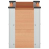 Jardinière surélevée Marron 50 x 30 x 36 cm 643417643417
