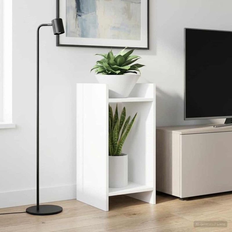Support de Plante Blanc 30 x 30 x 60 cm Bois d’ingénierie 643420643420