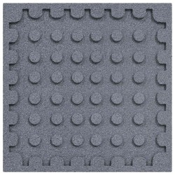 Dalles de Protection Anti-Chute 18 pcs Gris 50 x 50 cm 643429643429