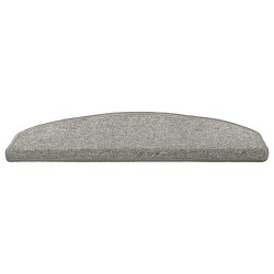 Tapis d'escalier auto-adhésifs 15 pcs Gris clair 643440643440