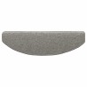 Tapis d'escalier auto-adhésifs 15 pcs Gris clair 643440643440