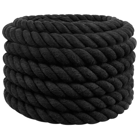 Corde Noir 3 x 3 x 2500 cm Coton 643444643444