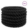 Corde Noir 3 x 3 x 2500 cm Coton 643444643444
