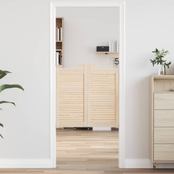 Portes battantes Naturel 80 x 40 cm Bois de pin massif 643445643445