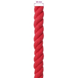 Corde Rouge 2 x 2 x 2500 cm Coton 643446643446