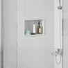 Niche de Douche Blanc 30 x 20 x 9,5 cm Acier inoxydable 643448643448