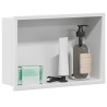 Niche de Douche Blanc 30 x 20 x 9,5 cm Acier inoxydable 643448643448