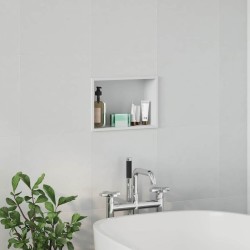 Niche de Douche Blanc 30 x 20 x 9,5 cm Acier inoxydable 643448643448