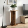 Support de Plante 2 pcs Bois ancien 25 x 25,5 x 60,5 cm 643459643459