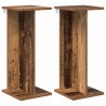 Support de Plante 2 pcs Bois ancien 25 x 25,5 x 60,5 cm 643459643459