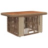 Ensemble de salle à manger pour jardin 3 pcs Beige et crème 643463643463