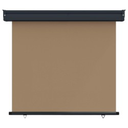 Store latéral de balcon 100 x 250 cm 100% polyester fer acier 643483643483