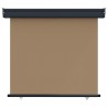 Store latéral de balcon 100 x 250 cm 100% polyester fer acier 643483643483