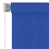 Store roulant d'extérieur 245 (l) x 230 (H) cm bleu HDPE 643488643488