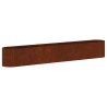 Jardin surélevé Acier patiné 280 x 40 x 40 cm 643489643489