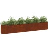 Jardin surélevé Acier patiné 280 x 40 x 40 cm 643489643489