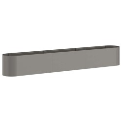 Jardin surélevé Acier patiné 280 x 40 x 40 cm 643489643489