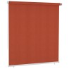 Store roulant d'extérieur 225 (l) x 230 (H) cm couleur terre cuite HDPE 643490643490