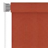 Store roulant d'extérieur 225 (l) x 230 (H) cm couleur terre cuite HDPE 643490643490