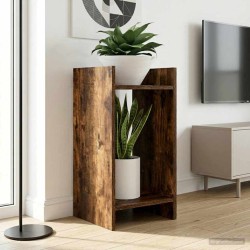 Support de Plante 2 pc Chêne Fumé 30 x 30 x 60 cm 643499643499