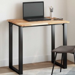 Dessus de table rectangulaire 80x60x2 cm bois massif d'acacia 643507643507