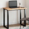 Dessus de table rectangulaire 80x60x2 cm bois massif d'acacia 643507643507