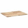 Dessus de table rectangulaire 80x60x2 cm bois massif d'acacia 643507643507
