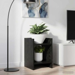 Support de Plante Chêne Noir 30 x 30 x 40 cm Bois d’ingénierie 643517643517