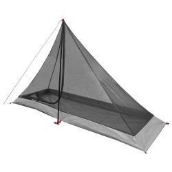 Tente de randonnée Gris et orange 222 x 85 x 125 cm 643540643540