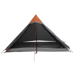 Tente de randonnée Gris et orange 222 x 85 x 125 cm 643540643540