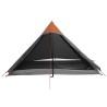 Tente de randonnée Gris et orange 222 x 85 x 125 cm 643540643540