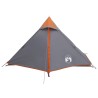 Tente de randonnée Gris et orange 222 x 85 x 125 cm 643540643540