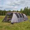 Tente tunnel Gris et orange 675 x 392 x 210 cm 643551643551