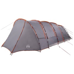 Tente tunnel Gris et orange 675 x 392 x 210 cm 643551643551