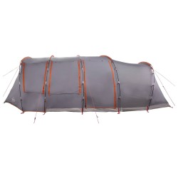 Tente tunnel Gris et orange 675 x 392 x 210 cm 643551643551