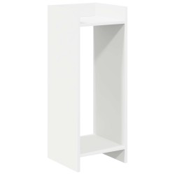Support de Plante Blanc 30 x 30 x 80 cm Bois d’ingénierie 643555643555