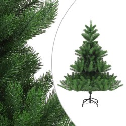 Sapin de Noël artificiel Nordmann avec LED et boules Vert 180cm 643557643557