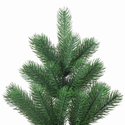Sapin de Noël artificiel Nordmann avec LED et boules Vert 180cm 643557643557