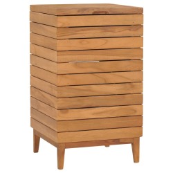 Panier à linge 40x40x70 cm Bois de teck massif 643558643558
